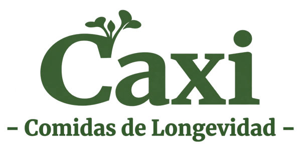Caxi Comidas de Longevidad Logo Oficial