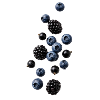 Frutos oscuros Caxi