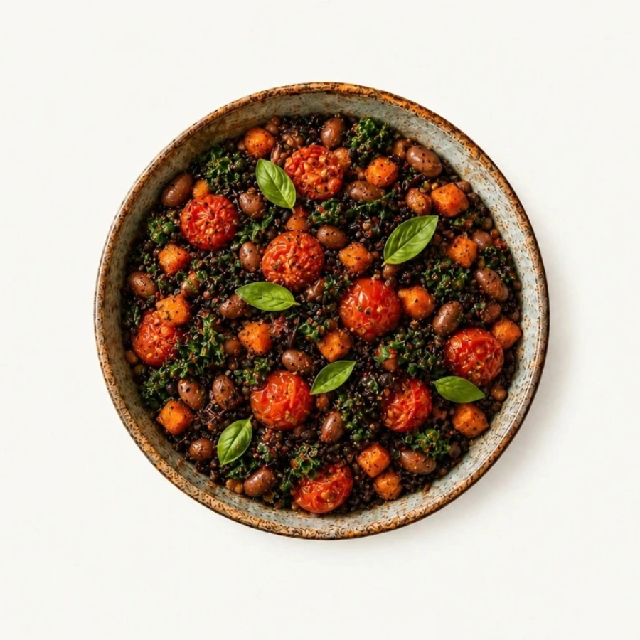 Pomodoro Bowl Fondo Blanco